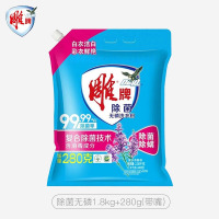 雕牌 超效加酶洗衣粉 低温速溶 强效去渍[除菌无磷1.8kg+280g(带嘴)]