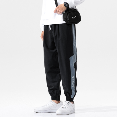 HongZun冬季工装裤男士潮牌束脚裤休闲裤加绒运动长裤秋冬款韩版潮流裤子工装制服