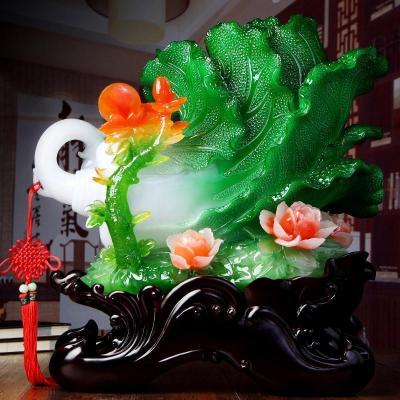 和田玉白菜摆件赏鉴_和田玉收藏_资讯中心_中国和田玉网