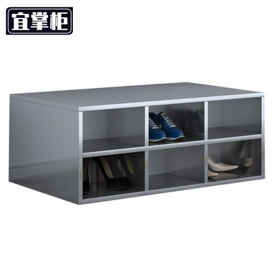 宜掌柜不锈钢员工鞋柜 双面12格(201)台