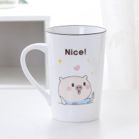 漱口杯陶瓷情侣刷牙杯一对创意洗漱杯子套装牙刷杯卡通可爱家用 三维工匠 It'sbeaufifull+Satisfy三件套