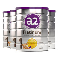 4罐装 | 澳洲a2Platinum白金版婴幼儿奶粉1段900g(0-6个月)