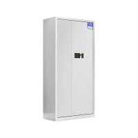 乙壬保密柜财务档案柜文件柜办公室资料储物柜保险柜电子密码国保锁通体白色-指纹密码锁