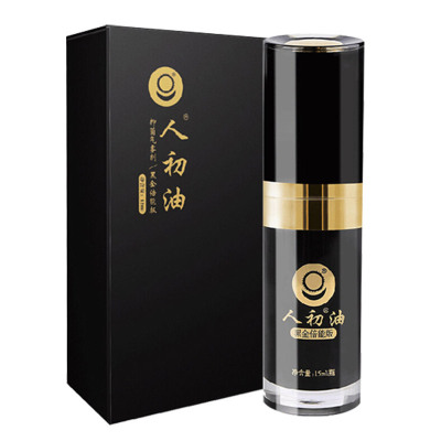 人初油男用喷剂黑金装15ml黑金加强版人初油湿巾喷雾剂成人用品-