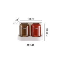 卫生间牙膏牙刷置物架免打孔刷牙杯挂墙式漱口杯套装吸壁牙具壁挂 三维工匠 4杯款牙刷架/牙具座