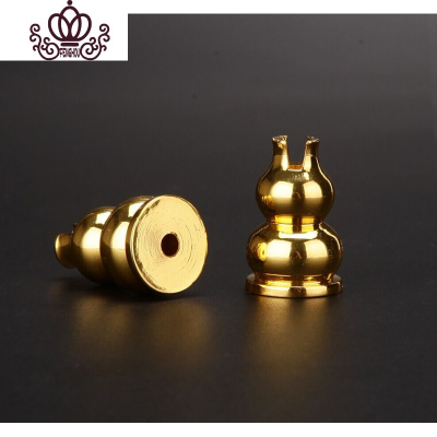 封后香薰炉薰香炉熏香炉香具插香炉檀香炉葫芦香托盘香架香盒香盘香插金色葫芦