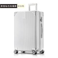 行李箱拉杆箱加厚旅行密码箱B63K-拉链款20寸 联系客服备注颜色