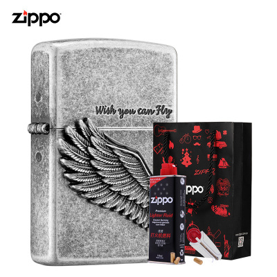 ZIPPO芝宝打火机正版飞的更高套装礼盒ZIPPO之宝打火机ZCBEC-67飞的更高礼盒套装