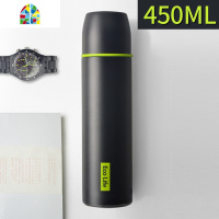 保温杯女可爱少女学生带盖带水杯子男儿童瓶便携大容量定制 FENGHOU 青蓝樱花450ml