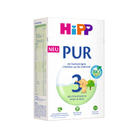 原装进口德国喜宝(HiPP) 欧盟有机奶粉PUR至纯版3段(10个月以上)500g/盒