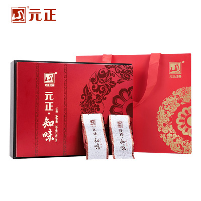 元正知味礼盒装小种红茶袋泡送礼茶叶250g