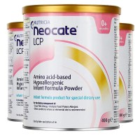 3罐装-海外直邮-澳大利亚Neocate 纽康特LCP氨基酸抗过敏奶粉 0-12月(最新)400g