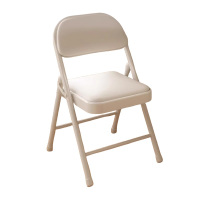 豫亨 白色免安装折叠椅 户外宣传活动椅培训会议椅麻将椅简易电脑椅