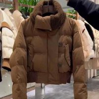 年新款棉服女冬短款宽松韩版休闲潮流棉衣小个子棉袄加厚外套