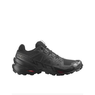 萨洛蒙(SALOMON)女士棒球鞋橡胶织物拼接透气耐磨运动鞋