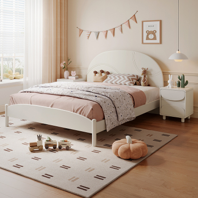 全友家居儿童床简约现代卧室1.2米单人床1.5米大床大小户型