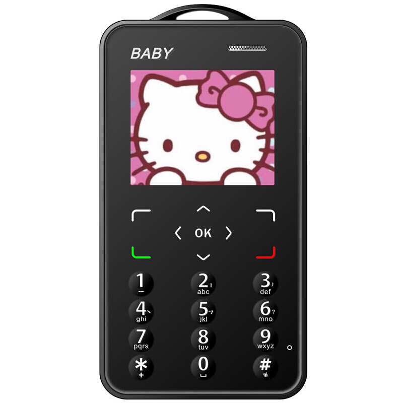 酷和(kuh) t5 移动联通 超薄 迷你手机 儿童学生可爱 非智能 卡片手机