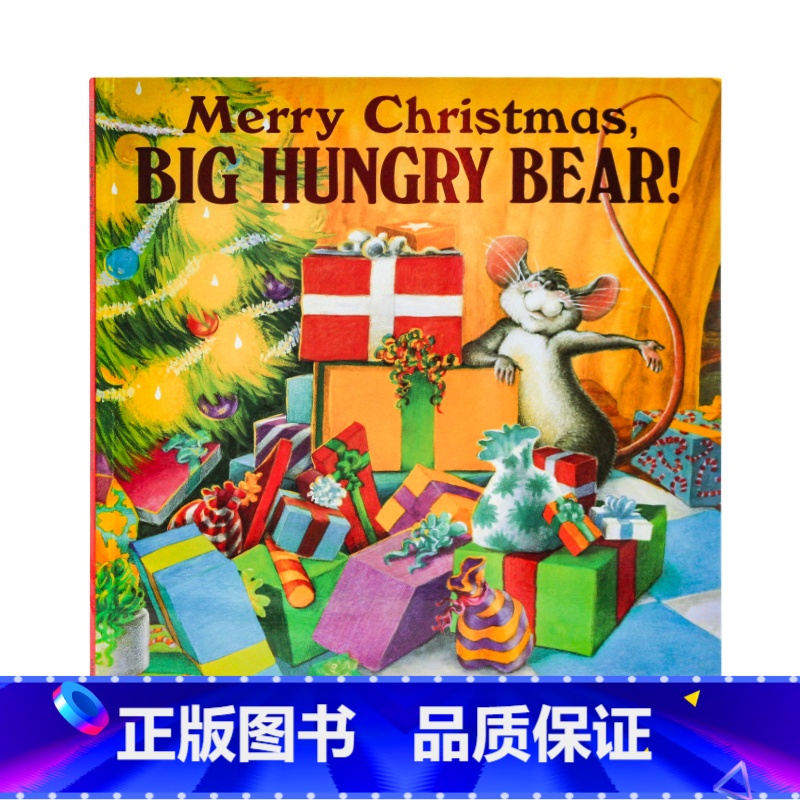 [正版]圣诞快乐饥饿的大熊 Merry Christmas Big Hungry Bear 英文原版绘本Child's