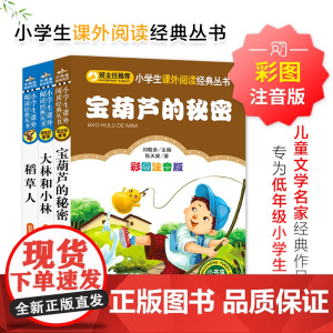 宝葫芦的秘密+大林和小林+稻草人(全3册)小学生课外阅读经典 一二年级小学生课外阅读经典丛书 小书虫阅读系列