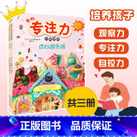 [正版] 我的专注力训练游戏 全三册 点心游乐场童话王国点心王国3-6抓住孩子成长关键期 培养孩子的观察力专注力自控力