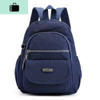 中老年人女士老人牛津布轻便迷你小双肩包轻便旅游妈妈帆布小背包NEW LAKE