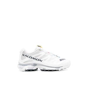 萨洛蒙(SALOMON)跑步鞋男鞋白色低帮运动鞋户外休闲鞋橡胶纺织品