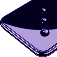 [送手机壳]轻万适用vivoy81s抗蓝光钢化膜防指纹高清前膜防摔玻璃手机贴膜防紫光保护膜