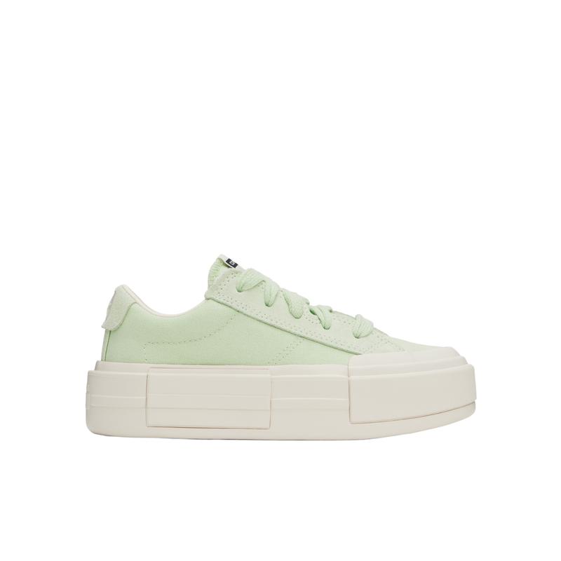 匡威(CONVERSE)女款运动鞋圆头设计帆布绒面革拼接橡胶底跑步鞋