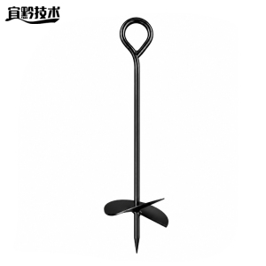 宜黔技术 地锚钻 1.8米长 叶片300mm 根