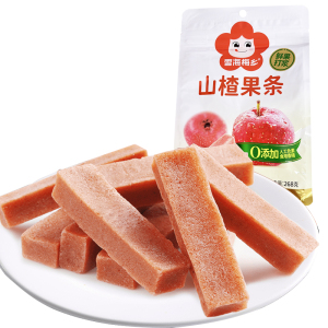 雪海梅乡 山楂果条 268g 果脯 即食 休闲零食 零食 酸甜小食 聚餐 旅行小食 方便食品