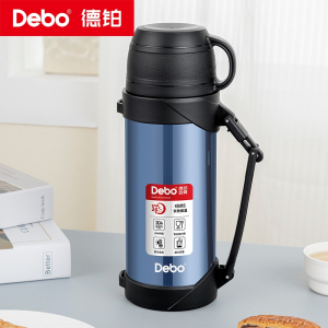 德铂Debo 韦尔登真空保温水壶304不锈钢大容量保温壶DEP-867