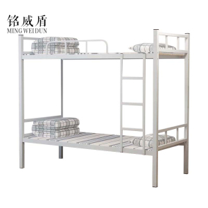 铭威盾铁架床上下铺宿舍高低床铁艺床双层上下床学生员工寝室床单人床多款式