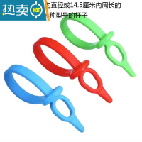 敬平晾衣架防风锁扣卡扣软胶固定扣防滑防掉落器晒衣服衣架固定夹子 混色 20个装衣夹