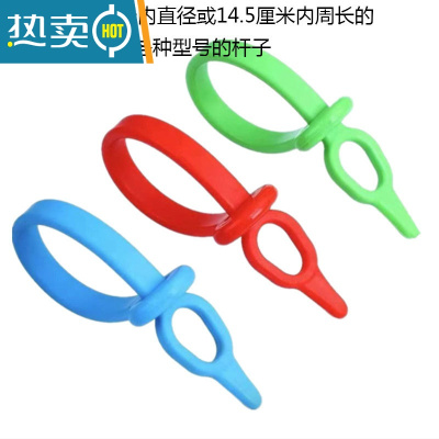 敬平晾衣架防风锁扣卡扣软胶固定扣防滑防掉落器晒衣服衣架固定夹子 混色 20个装衣夹