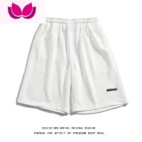 七斓运动短裤夏季薄款欧美街头嘻哈潮流日系潮牌松紧腰宽松休闲五分裤