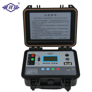 冀祥瑞 兆欧表 SR5000D 套