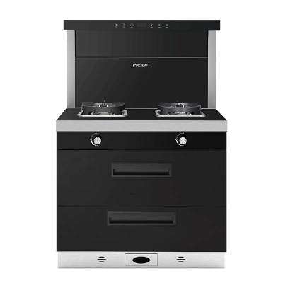 [门店同款]美大(Meida)变频集成灶X6S-A二星消毒抽油烟机燃气灶消毒柜 三向 后排烟MD3,MJ30同款天然气