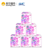 苏菲(SOFY)裸感S日用卫生巾棉柔230 14片*6包共84片