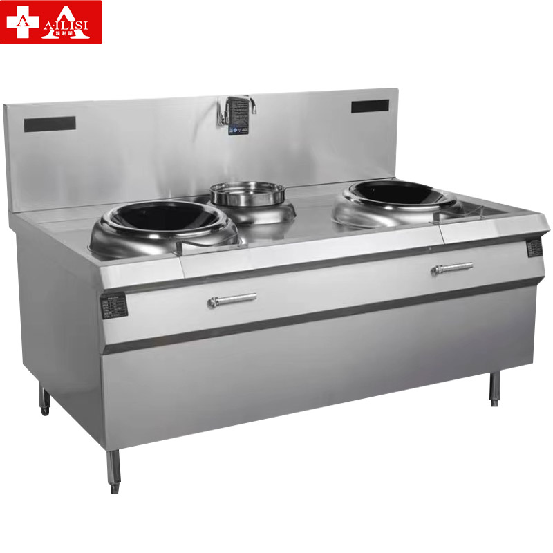 埃利斯(AILISI)大功率商用电炒灶电磁炉电灶台酒店饭店厨房单头双头电炒炉火锅电灶台电炒炉