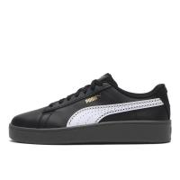 彪马(Puma)轻便缓震商务休闲两穿男士跑鞋黑白色户外运动鞋