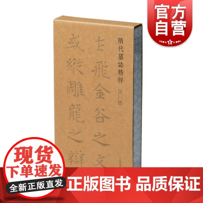 隋代墓志精粹第一辑 一至五册共五册 本社编上海书画出版社精选书法资料鉴赏