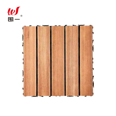 围一 塑木地板 碳化木-300*300*21MM 片