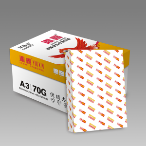 宣皇 黄胤鑫a3打印纸70g复印纸500张/包办公专用纸学生用纸草稿打印用纸 黄胤鑫A4370G 4包/箱