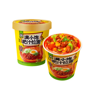 满小饱肥汁拉面(桶装)112.6g*12