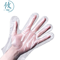 攸加厚透明手套100只袋