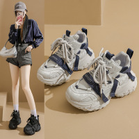 秋季新款韩透气阿甘鞋女ins学生休闲鞋女德训跑步鞋