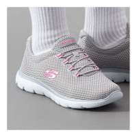 斯凯奇女款休闲健步鞋12985/GYHP-6双