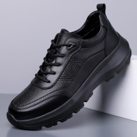 增高男鞋2026春季新款运动休闲皮鞋男潮旅游鞋百搭爸爸鞋