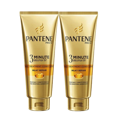 潘婷3分钟奇迹奢护护发素精华霜发膜乳液修护180ml2支