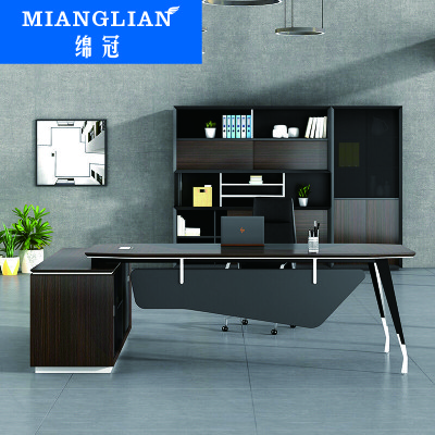 绵冠MIANGUAN经理桌现代简约老板桌职员单人办公桌电脑桌大班台主管桌